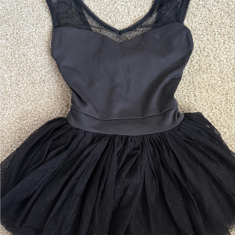 Black Danz N Motion Leotard Tutu
